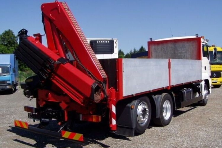 MAN 11 26.430, 6X2,VALNÍK S HYDRAULICKOU RUKOU