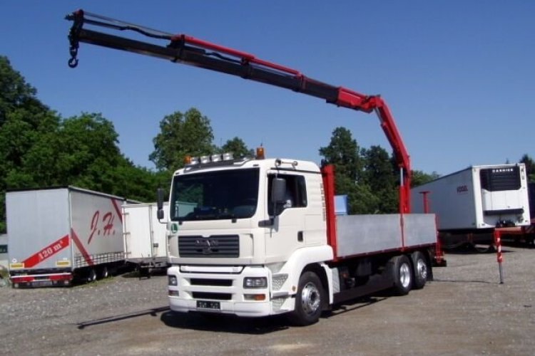 MAN 11 26.430, 6X2,VALNÍK S HYDRAULICKOU RUKOU