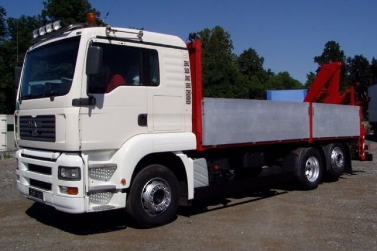 MAN 11 26.430, 6X2,VALNÍK S HYDRAULICKOU RUKOU