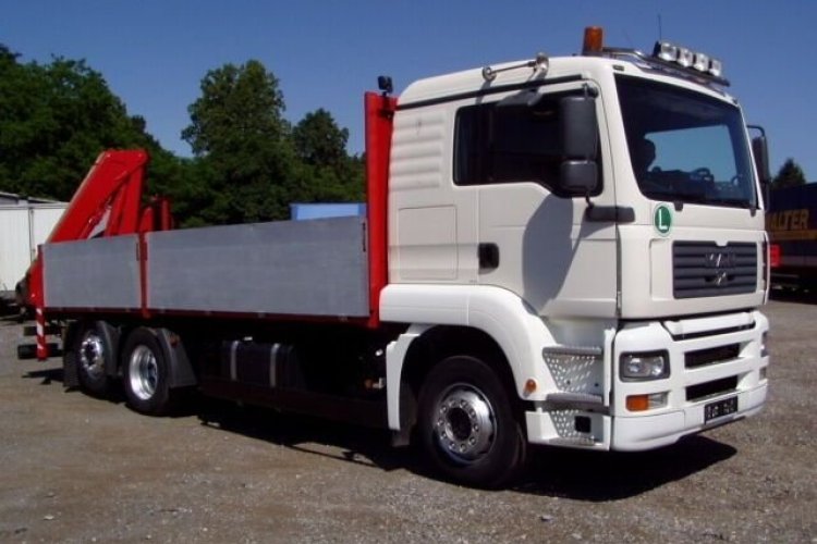 MAN 11 26.430, 6X2,VALNÍK S HYDRAULICKOU RUKOU