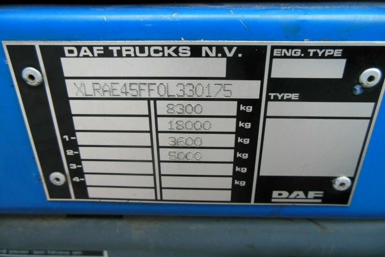 DAF 4,1 LF 45.180 na náhradní díly