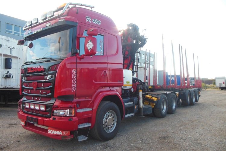 Scania R 450, Palfinger+Umikov Teleskop