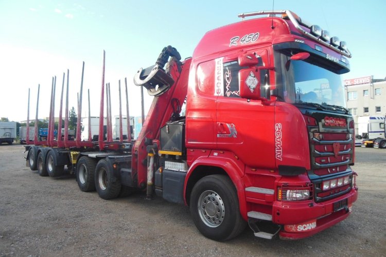 Scania R 450, Palfinger+Umikov Teleskop