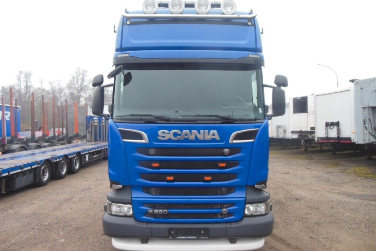 SCANIA 16 R 580, V8, 8X4, 164.000 KG, TO