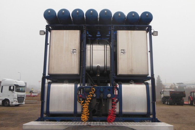 SCANIA 16 R 580, V8, 8X4, 164.000 KG, TO