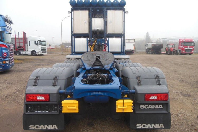 SCANIA 16 R 580, V8, 8X4, 164.000 KG, TO