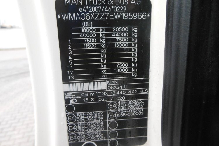 MAN TGX 18.440, Intarder