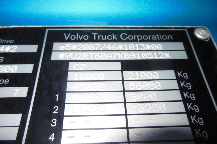 VOLVO FH 13/540, Hydraulika