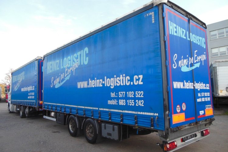 SCANIA R410, Retarder, Souprava 120m3