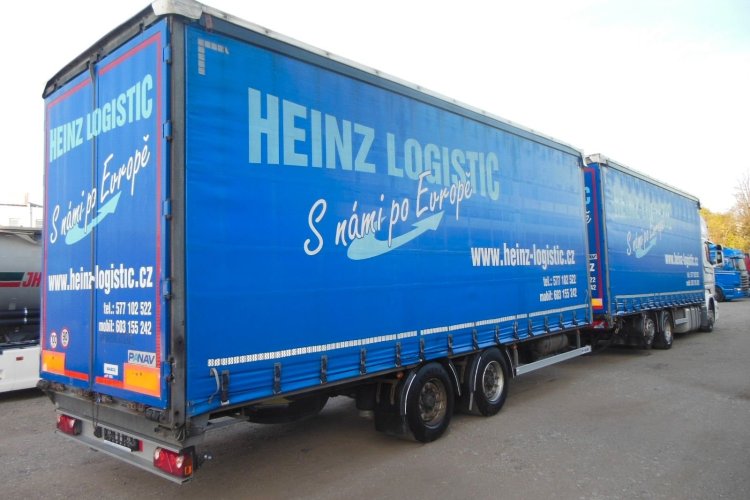 SCANIA R410, Retarder, Souprava 120m3