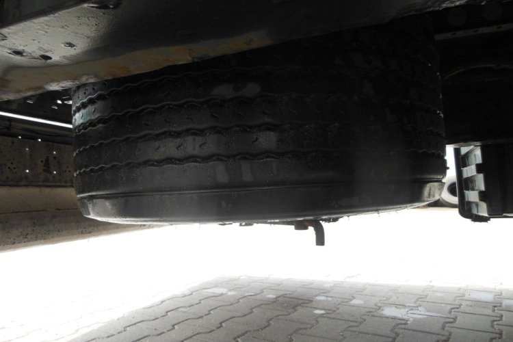 KRONE SD Mega Liner, Zvedací náprava