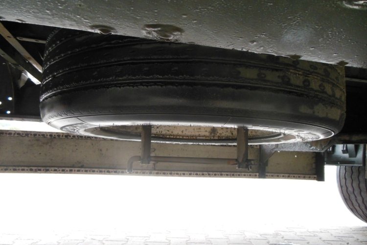 KRONE SD Mega Liner, Zvedací náprava