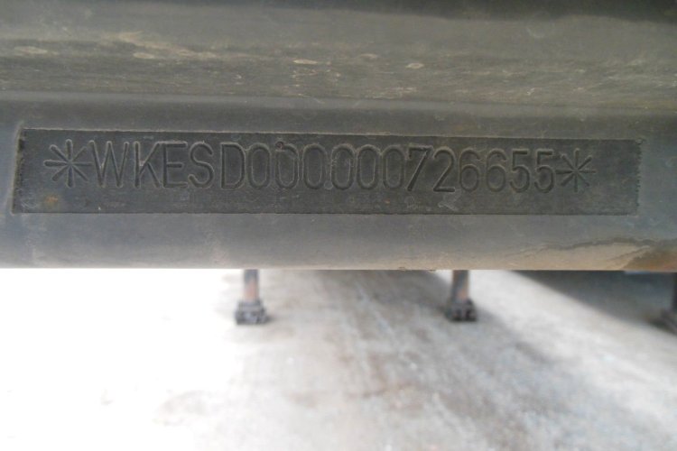 KRONE SD Mega Liner, Zvedací náprava