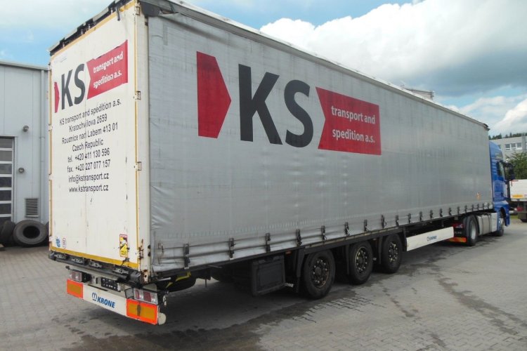 KRONE SD Mega Liner, Zvedací náprava