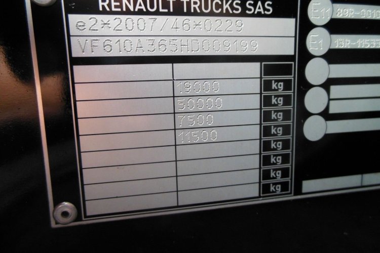 RENAULT T520, LowDeck, Comfort