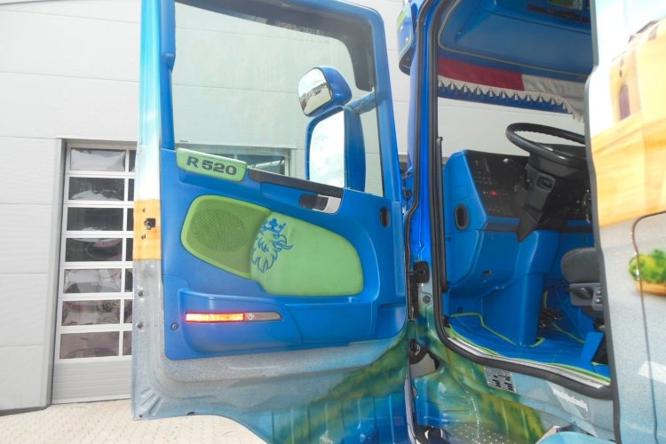 SCANIA R520, V8, TOP STAV!!