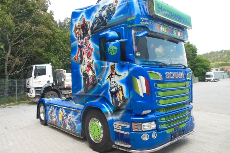 SCANIA R520, V8, TOP STAV!!