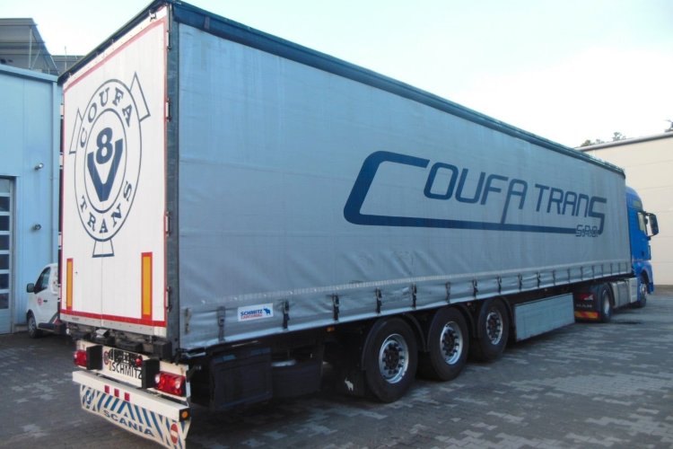 Schmitz SCB, Paletový koš, Zvedačka návěs pro nákladní