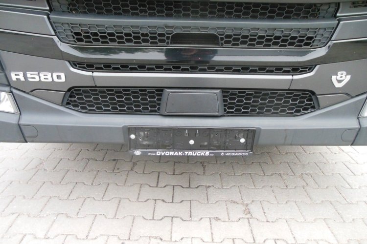 SCANIA R580, 8x4, Sklápěč S2, Palfinger PK19