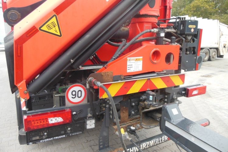 SCANIA R580, 8x4, Sklápěč S2, Palfinger PK19