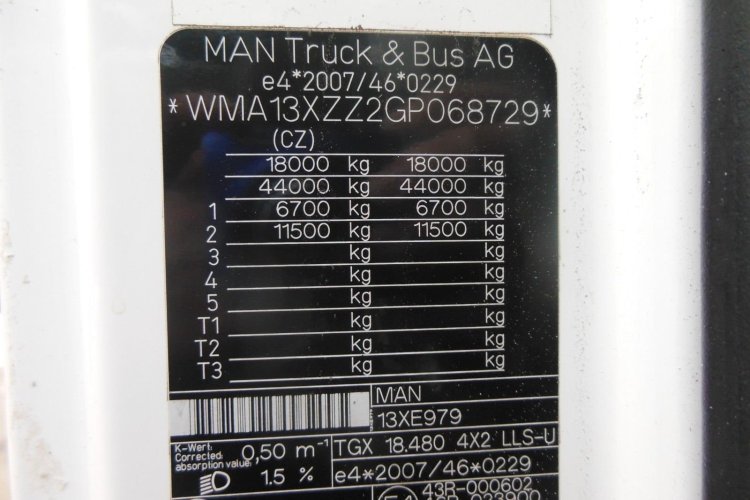 MAN TGX 18.480 LOWDECK
