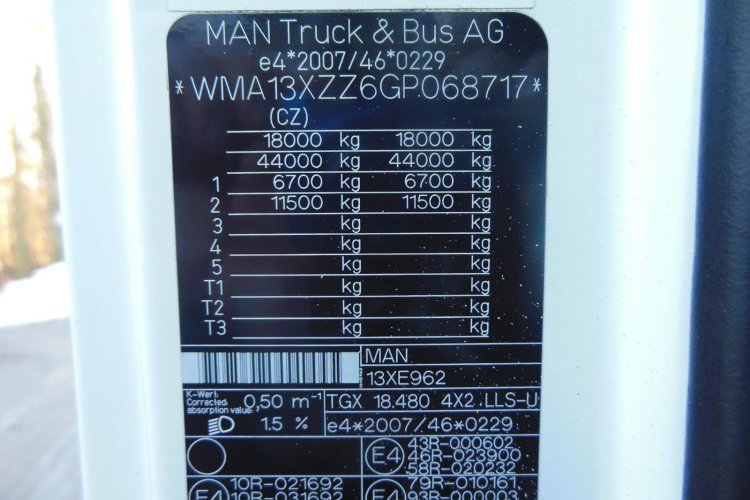 MAN TGX 18.480 LowDeck