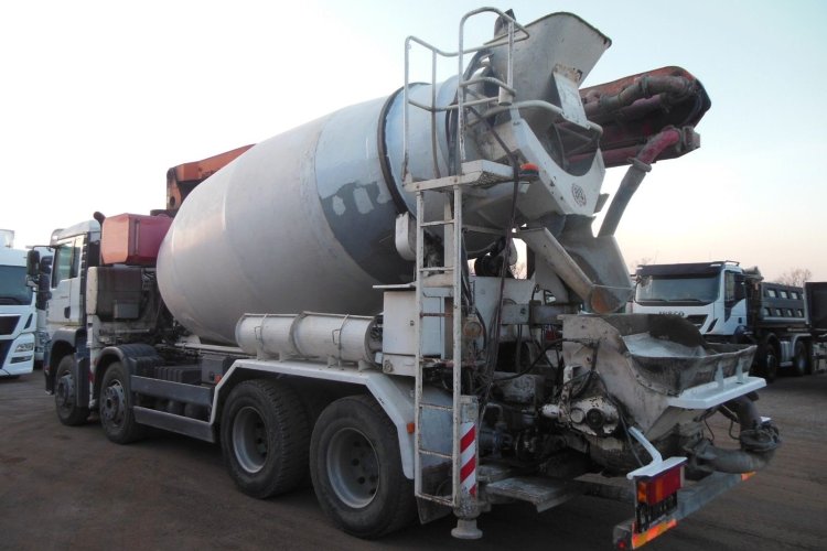 MAN TGA 35.410, 8X4, MIX + PUMPA 24M