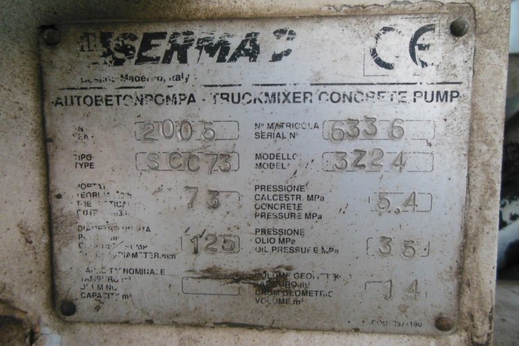 MAN TGA 35.410, 8X4, MIX + PUMPA 24M