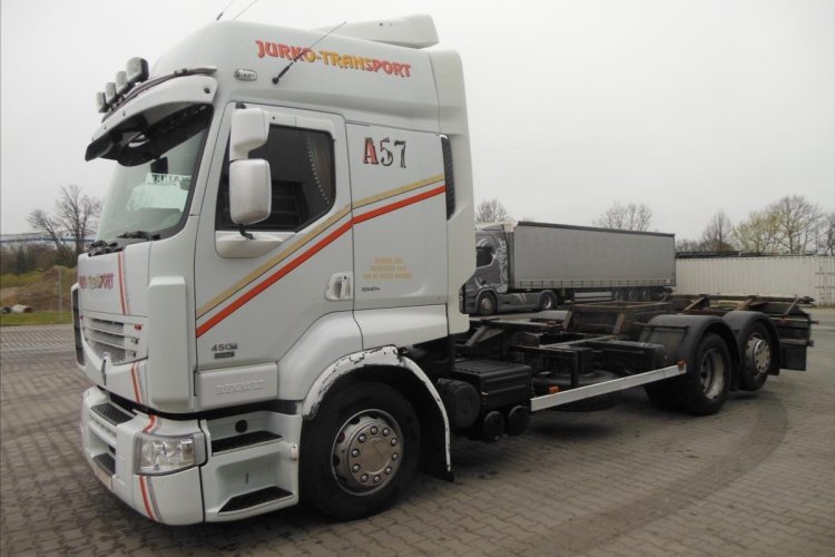 Renault Premium 450.25, DXI, 6x2, BDF, Manuál