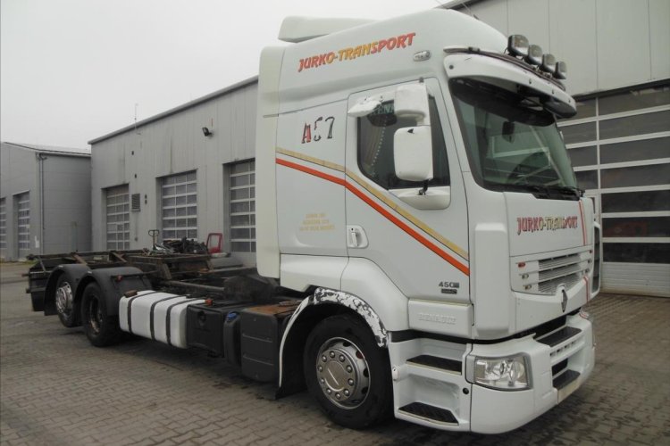 Renault Premium 450.25, DXI, 6x2, BDF, Manuál
