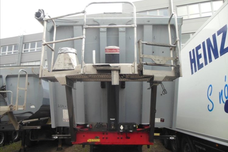 Schwarzmüller KIS 3/E, SAF, 49m3, Nápravy 9t