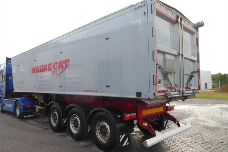 Schwarzmüller KIS 3/E, SAF, 49m3, Nápravy 9t