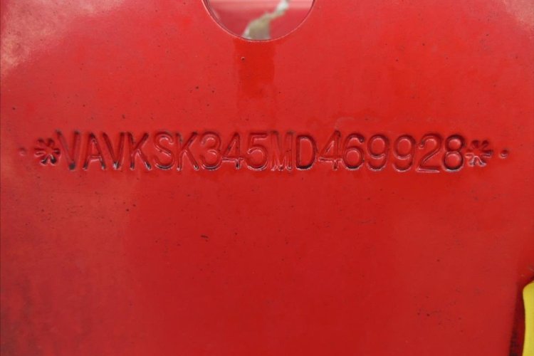 Schwarzmüller KIS 3/E, SAF, 49m3, Nápravy 9t