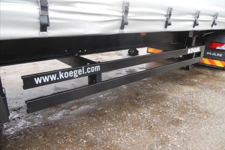 KÖGEL SN 24, SAF, Zvedací náprava návěs pro nákladní