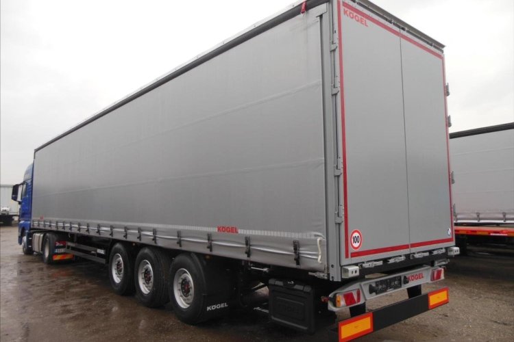 KÖGEL SN 24, SAF, Zvedací náprava návěs pro nákladní