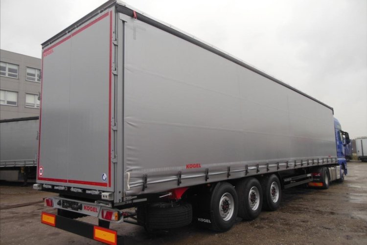 KÖGEL SN 24, SAF, Zvedací náprava návěs pro nákladní