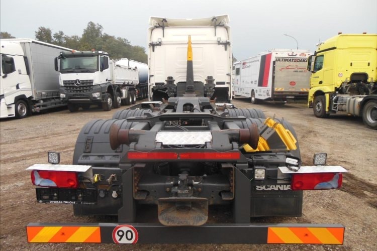 SCANIA G500,6X4,Hákový nosič kontejnerů