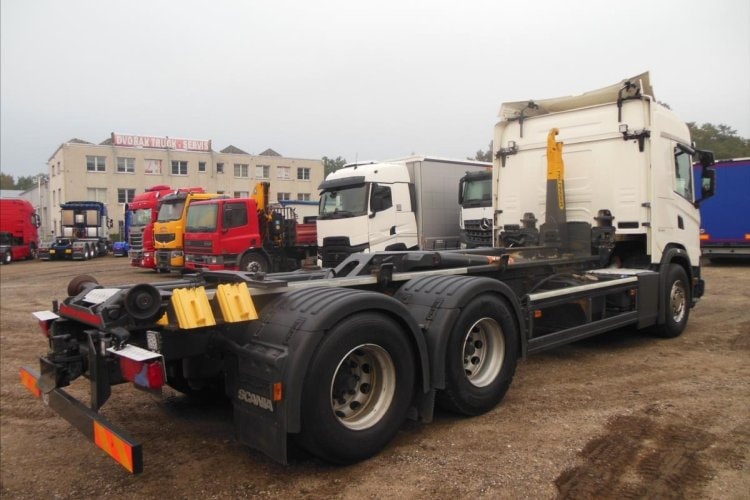 SCANIA G500,6X4,Hákový nosič kontejnerů