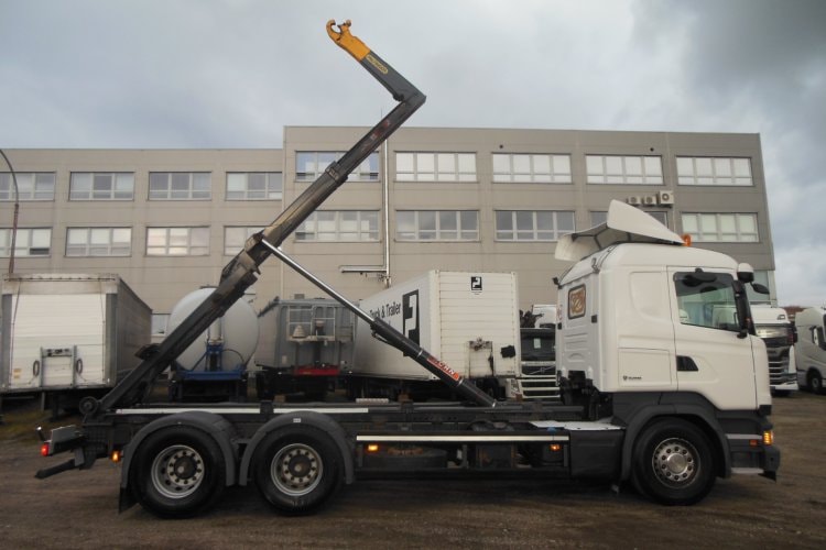 Scania R450, 6x4, Palfinger T20