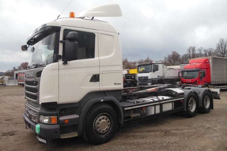 Scania R450, 6x4, Palfinger T20