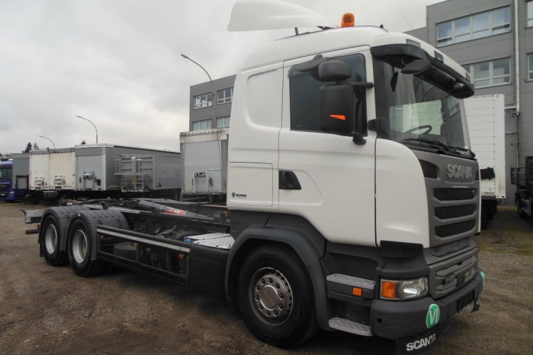 Scania R450, 6x4, Palfinger T20