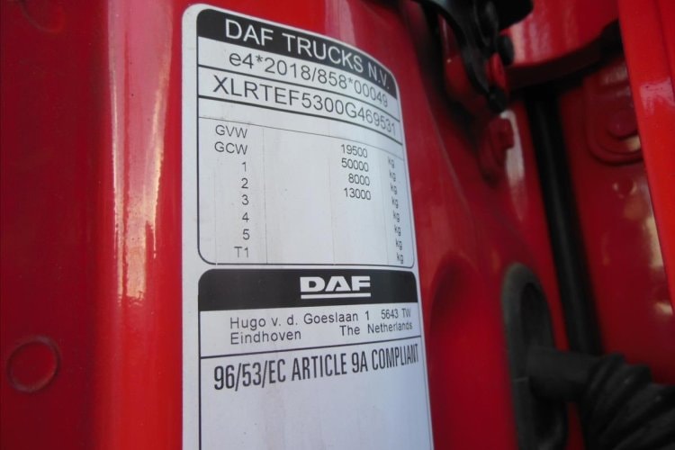 DAF XG 480, Hydraulika, Nezávislá klima