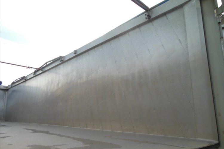 Schmitz SKI 24, 51m3, Nápravy 9t