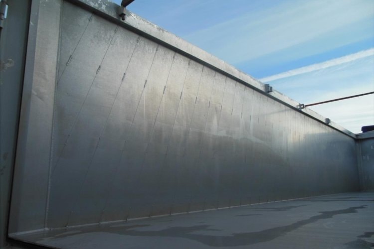 Schmitz SKI 24, 51m3, Nápravy 9t