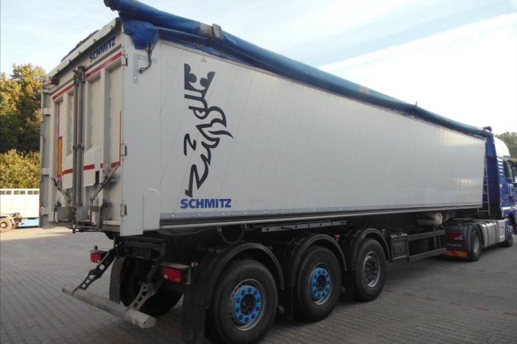 Schmitz SKI 24, 51m3, Nápravy 9t