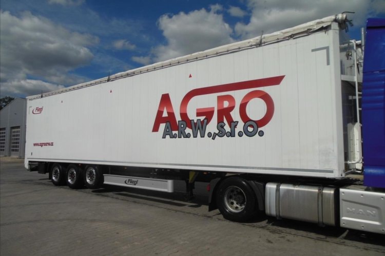 FLIEGL SDS 390, 95m3, SAF, 2 KUSY SKLADEM návěs pro nákladní