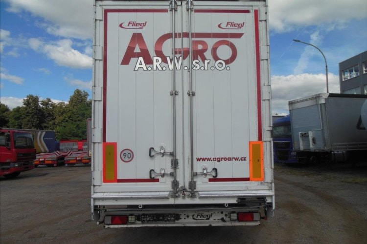 FLIEGL SDS 390, 95m3, SAF, 2 KUSY SKLADEM návěs pro nákladní