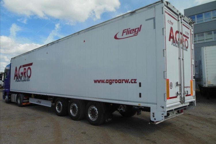 FLIEGL SDS 390, 95m3, SAF, 2 KUSY SKLADEM návěs pro nákladní