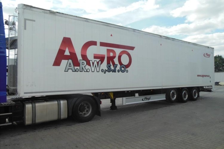 FLIEGL SDS 390, 95m3, SAF, 2 KUSY SKLADEM návěs pro nákladní