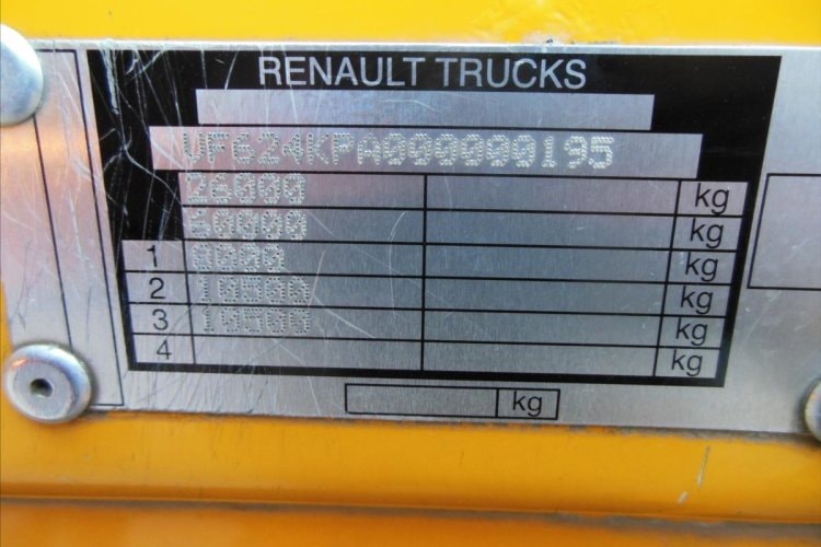 RENAULT Premium T450.26 DXi, 6x4, Retarder,Hydraulika,TOP!